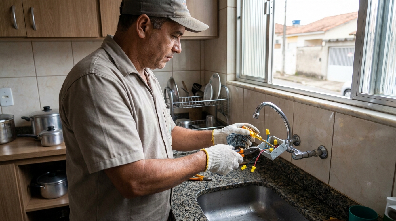 Adequação de Ponto Elétrico na Centro, Passo Fundo‑RS