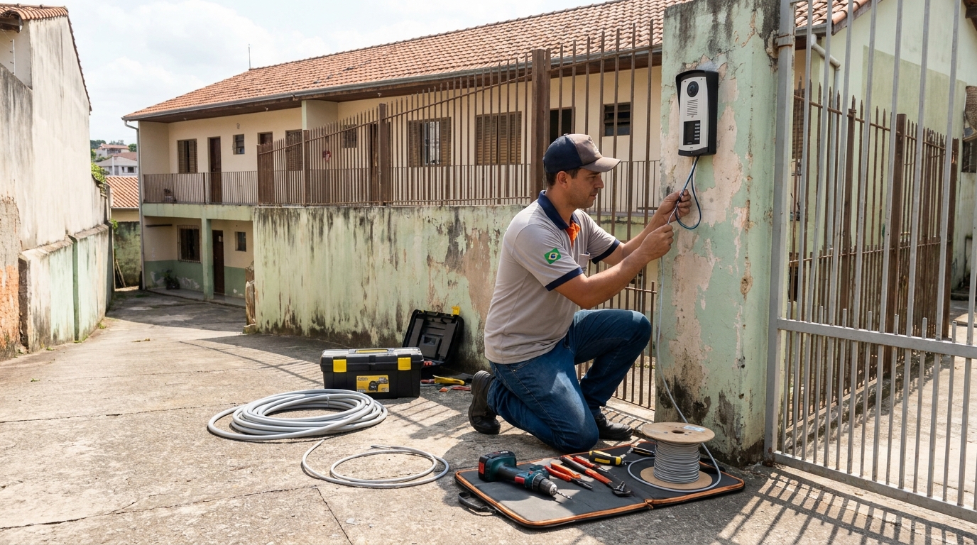 Instalação de Porteiro Eletrônico em Passo Fundo‑RS